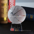 high quality crystal basketball trophy for souvenirs